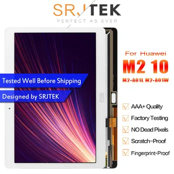 SRJTEK 10.1" LCD For HUAWEI MediaPad M2 10 M2-A01L M2-A01W Display Matrix Touch Screen Digitizer Panel Assembly Replacement Part
SRJTEK 10.1" LCD For HUAWEI MediaPad M2 10 M2-A01L M2-A01W Display Matrix Touch Screen Digitizer Panel Assembly Replacement Part