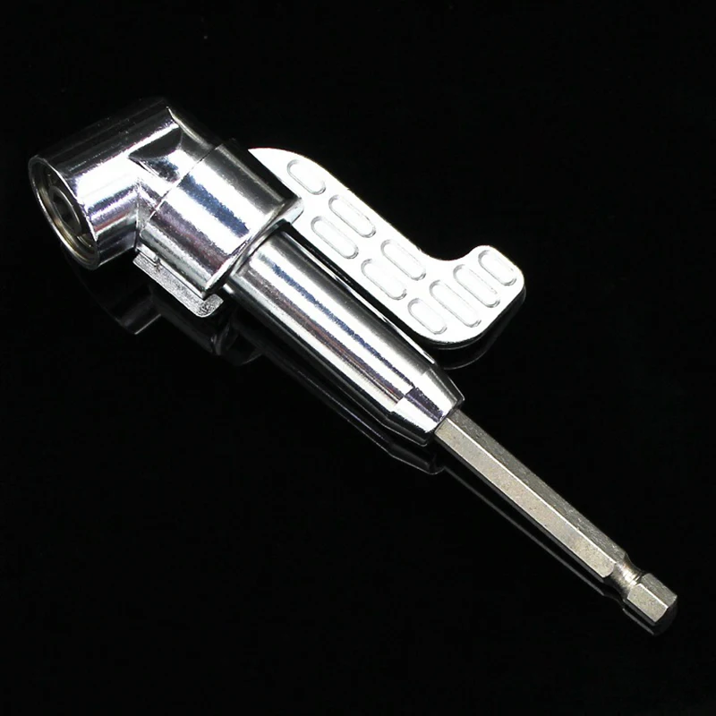 105 Degree Right Angle Drill Extension Shank Quick Change Driver Drilling Screwdriver Magnetic 1/4" Hex Socket Close Corner Tool
105 Degree Right Angle Drill Extension Shank Quick Change Driver Drilling Screwdriver Magnetic 1/4" Hex Socket Close Corner Tool