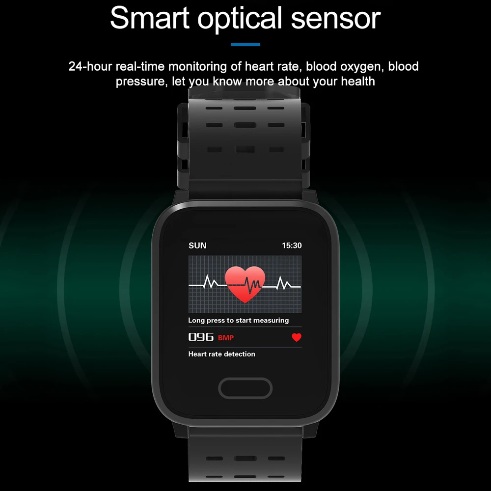 Smart Watch Wearable Device IP67 Waterproof Bluetooth Pedometer Heart Rate Monitor Color Display SmartWatch For Android/IOS
Smart Watch Wearable Device IP67 Waterproof Bluetooth Pedometer Heart Rate Monitor Color Display SmartWatch For Android/IOS