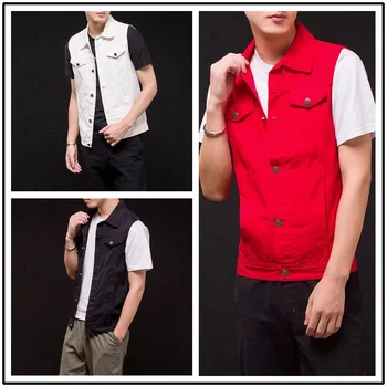 BOBO 2020 men cowboy vest vest cultivate one's morality leisure lapels, pure color vest
BOBO 2020 men cowboy vest vest cultivate one's morality leisure lapels, pure color vest