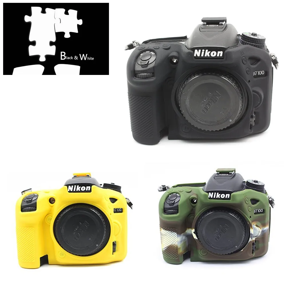Silicone Armor Skin Case Body Cover Protector for Nikon D7100 D7200 Body DSLR Camera ONLY
Silicone Armor Skin Case Body Cover Protector for Nikon D7100 D7200 Body DSLR Camera ONLY