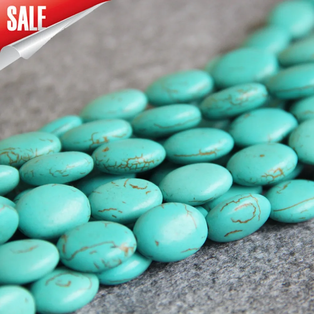 Hot For Necklace&Bracelet 13x18mm Natural Blue Turkey Stone Beads Howlite Stripe DIY Loose Beads Accessory Parts Jewelry 15inch
Hot For Necklace&Bracelet 13x18mm Natural Blue Turkey Stone Beads Howlite Stripe DIY Loose Beads Accessory Parts Jewelry 15inch