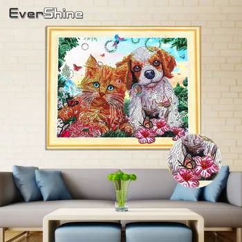 EverShine Dog Special Shape Diamond Painting Partial Diamond Embroidery Cartoon Animals Diamond Mosaic Cat Picture Rhinestones
EverShine Dog Special Shape Diamond Painting Partial Diamond Embroidery Cartoon Animals Diamond Mosaic Cat Picture Rhinestones