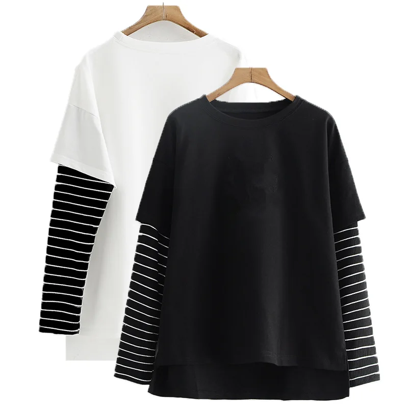 Harajuku New Kpop Clothes Bangtan Boys Casual Striped Hoodies Sweatshirt Long Sleeve O-neck False Two Piece Pullovers Tops
Harajuku New Kpop Clothes Bangtan Boys Casual Striped Hoodies Sweatshirt Long Sleeve O-neck False Two Piece Pullovers Tops