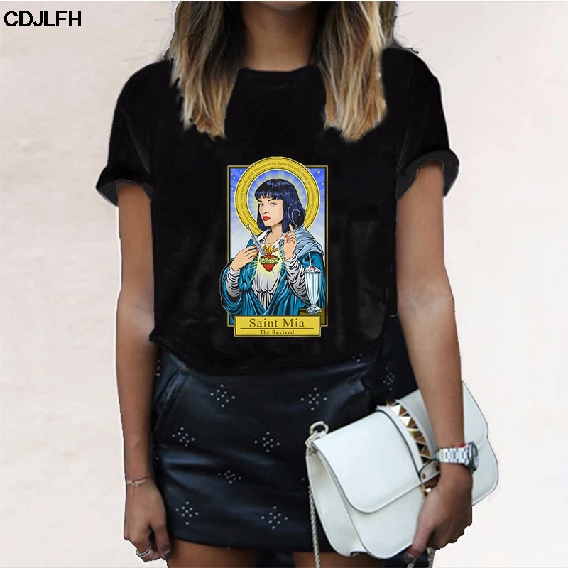 2019 Summer Fashion Harajuku T Shirt Women Gothic Streetwear Shirts Aesthetic Grunge Plus Size Black Tops Ulzzang O-neck
2019 Summer Fashion Harajuku T Shirt Women Gothic Streetwear Shirts Aesthetic Grunge Plus Size Black Tops Ulzzang O-neck