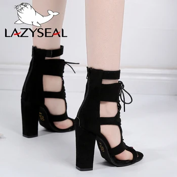 LazySeal Gladiator Shoes Woman Sandals Women's Super 10cm High Square Heels Peep Toe Summer Shoes Cross-tied Sandals Boots
LazySeal Gladiator Shoes Woman Sandals Women's Super 10cm High Square Heels Peep Toe Summer Shoes Cross-tied Sandals Boots