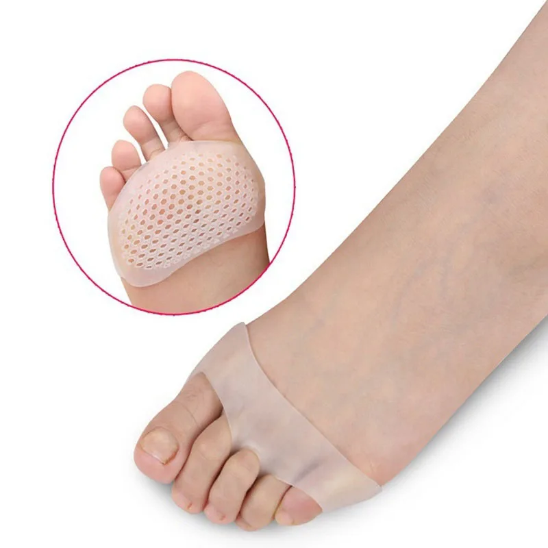 1 Pair Soft Silicone Toe Pads Shock Absorption Anti Slip-resistant Metatarsal Foot Pad Forefoot Pad Feet Pain Ease
1 Pair Soft Silicone Toe Pads Shock Absorption Anti Slip-resistant Metatarsal Foot Pad Forefoot Pad Feet Pain Ease