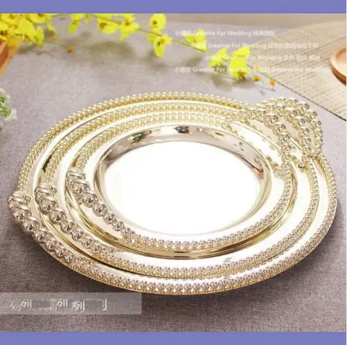 24/30cm/35cm wedding decoration steel trays with handles silver cake display pan cake pan metal silver serving tray SG097
24/30cm/35cm wedding decoration steel trays with handles silver cake display pan cake pan metal silver serving tray SG097
