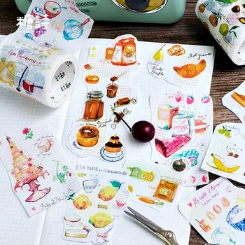 1 pcs Washi Tapes Food Drink Masking Tapes Decorative Adhesive Tape DIY Paper Scrapbooking Stickers Size 5cm*500m
1 pcs Washi Tapes Food Drink Masking Tapes Decorative Adhesive Tape DIY Paper Scrapbooking Stickers Size 5cm*500m