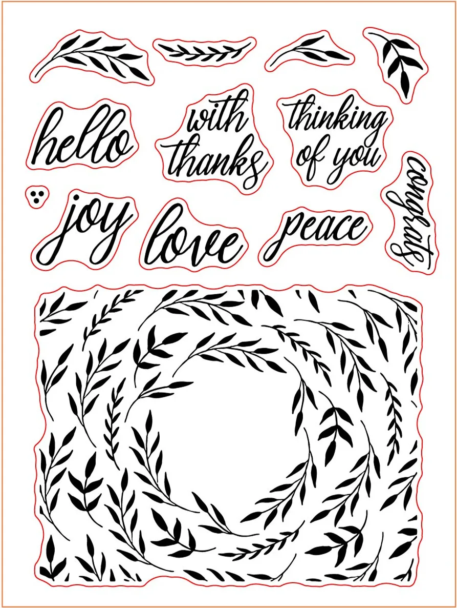 "Love" "Peace" Willow Branches Clear Silicone Stamp for DIY Scrapbooking Photo Album Decorative Card Making 6x8 inch New 20
"Love" "Peace" Willow Branches Clear Silicone Stamp for DIY Scrapbooking Photo Album Decorative Card Making 6x8 inch New 20