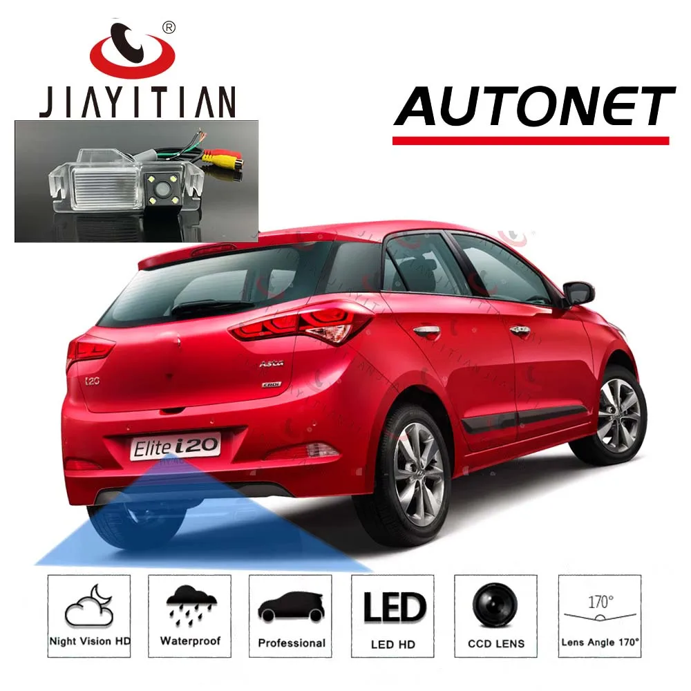 

JiaYiTian Rear view camera for Hyundai Elite i20 2009~2018 CCD Night Vision Backup Parking Reversing Camera license plate camera