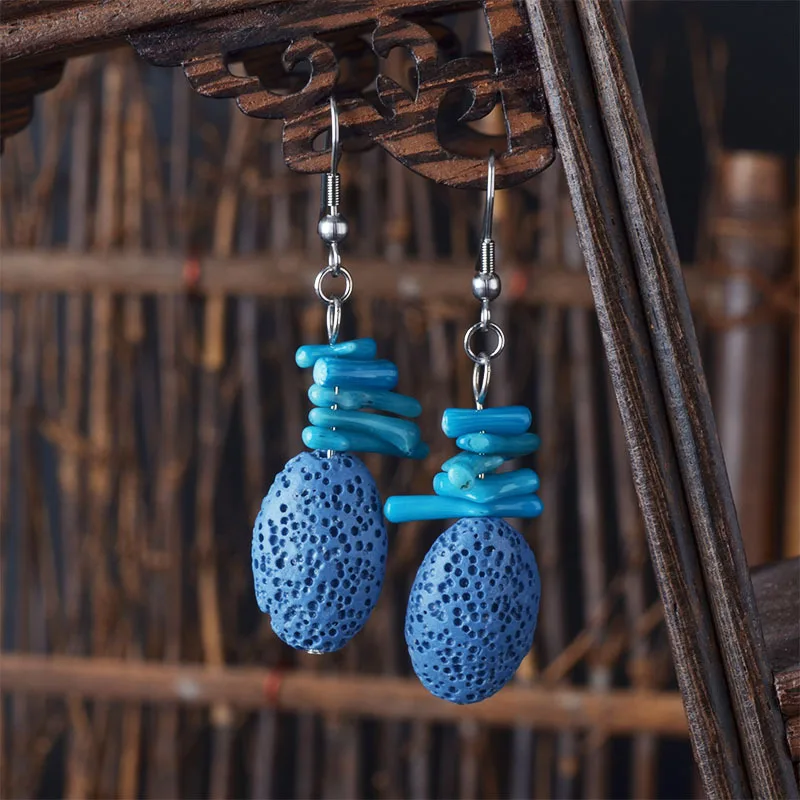 2018 trendy colorful drop earrings jewelry women drop earring nature volcanic stone beads reiki healing stones bohemian
2018 trendy colorful drop earrings jewelry women drop earring nature volcanic stone beads reiki healing stones bohemian