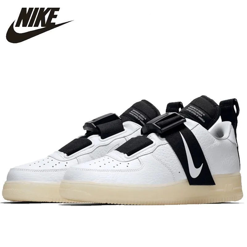 Nike Air Force1 Utility QS Original Men Skateboarding Shoes Outdoor Sports Air Cushion Shock-Absorbant Sneakers #AV6247-100 
Nike Air Force1 Utility QS Original Men Skateboarding Shoes Outdoor Sports Air Cushion Shock-Absorbant Sneakers #AV6247-100