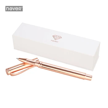 Never Rose Gold Metal Christmas Pen 0.5mm Gel Pens Signing Pen for Teacher's Gift Business Student Stationery Office Supplies
Never Rose Gold Metal Christmas Pen 0.5mm Gel Pens Signing Pen for Teacher's Gift Business Student Stationery Office Supplies