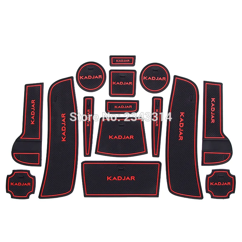 For Renault Kadjar 2016 Latex Groove Gate Slot Armrest Storage Rubber Non-slip Mats Inner Door Pad/Cup Car Styling Accessories
For Renault Kadjar 2016 Latex Groove Gate Slot Armrest Storage Rubber Non-slip Mats Inner Door Pad/Cup Car Styling Accessories