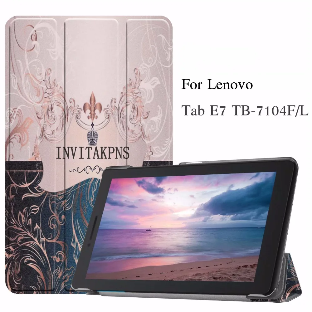 Magnet Slim Stand Smart PU Leather Cover case For Lenovo Tab E7 Cases TB-7104F TB 7104F TB-7104L 7.0'' Tablet Protective shell
Magnet Slim Stand Smart PU Leather Cover case For Lenovo Tab E7 Cases TB-7104F TB 7104F TB-7104L 7.0'' Tablet Protective shell