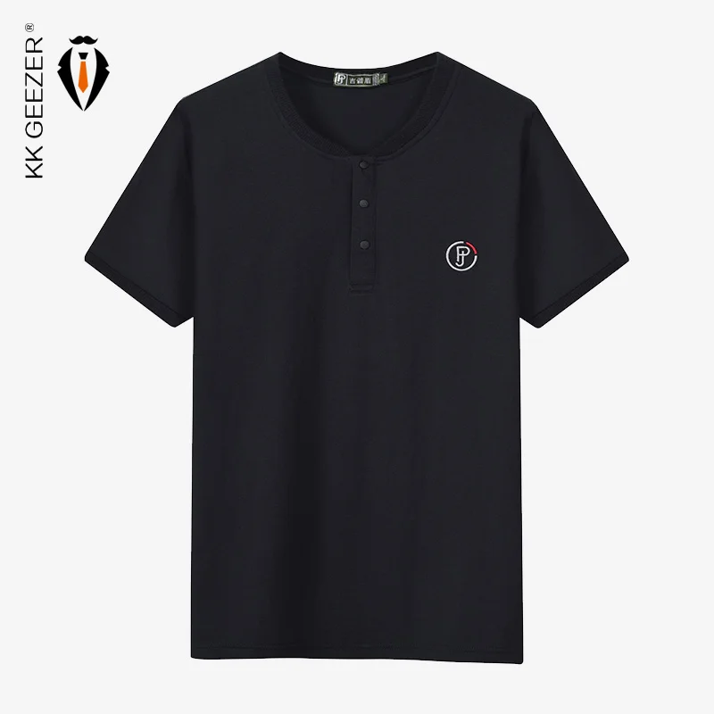 Summer T-shirts Men Short Sleeve V neck 90% Cotton Solid Color Slim Fit Tops Tees Brand High Quality Stretch Fashion T Shirt
Summer T-shirts Men Short Sleeve V neck 90% Cotton Solid Color Slim Fit Tops Tees Brand High Quality Stretch Fashion T Shirt