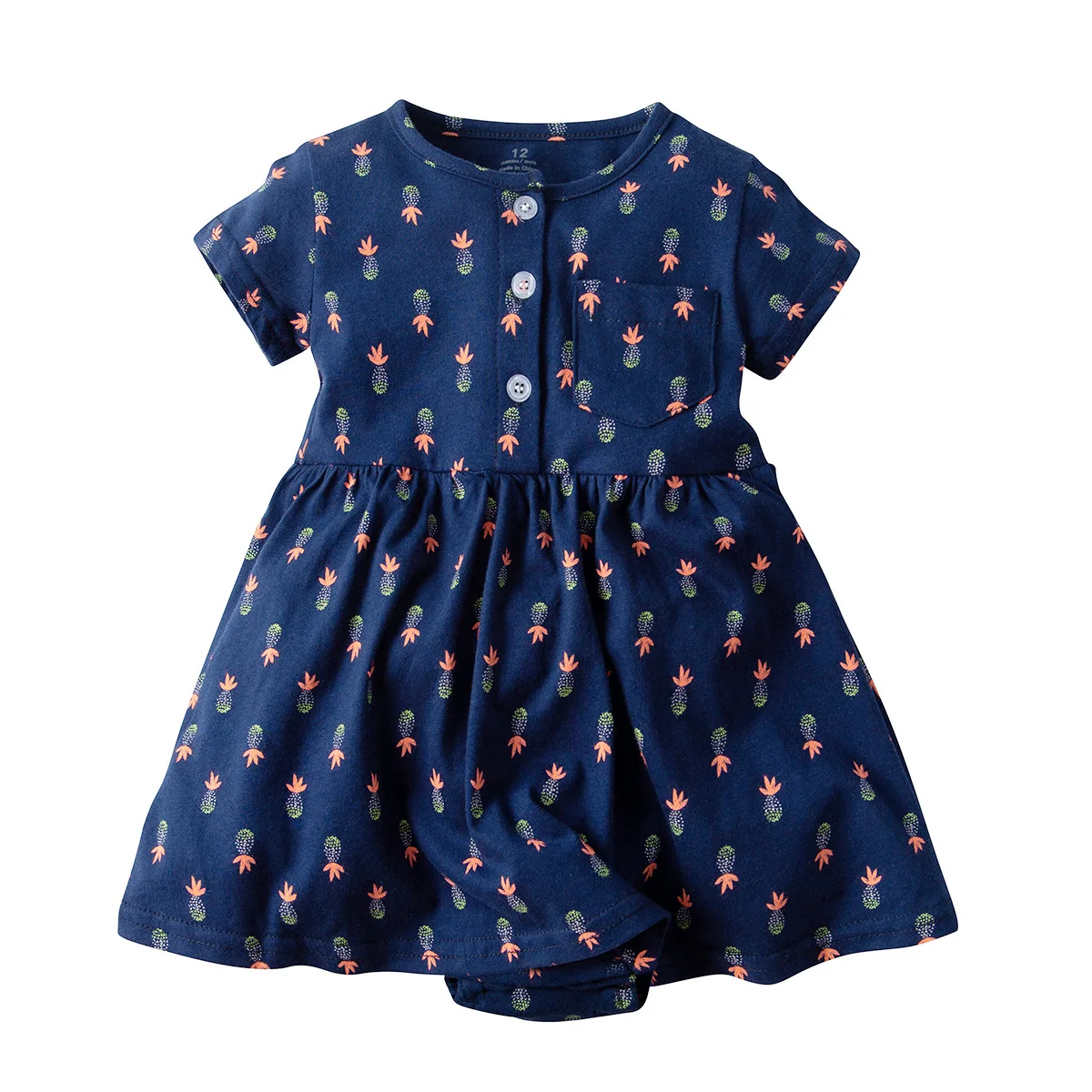 Baby Girl Rompers Newborn Princess Dress Girls Dresses Fruit Pineapple Print 100% Cotton Baby Rompers Baby Girl Clothes
Baby Girl Rompers Newborn Princess Dress Girls Dresses Fruit Pineapple Print 100% Cotton Baby Rompers Baby Girl Clothes