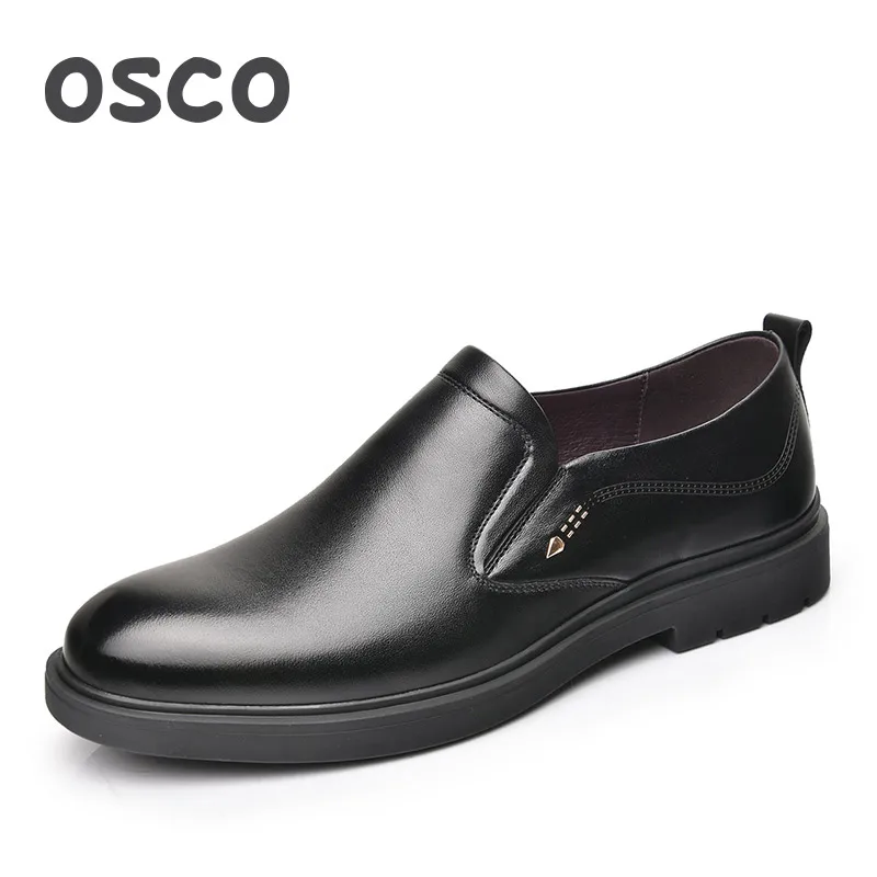 OSCO Spring Summer Men Shoes Dress Genuine Leather British Slip-on Business Casual Shoes Male Office Work Luxury Oxfords
OSCO Spring Summer Men Shoes Dress Genuine Leather British Slip-on Business Casual Shoes Male Office Work Luxury Oxfords