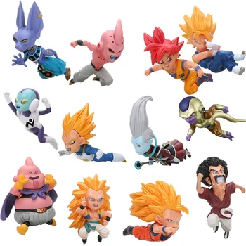 Mini 6pcs Dragon Ball Z World Collectable Figure WCF Battle of Saiyans Figures Set Gohan Goku Vegeta Broly Majin Boo Model Dolls
Mini 6pcs Dragon Ball Z World Collectable Figure WCF Battle of Saiyans Figures Set Gohan Goku Vegeta Broly Majin Boo Model Dolls
