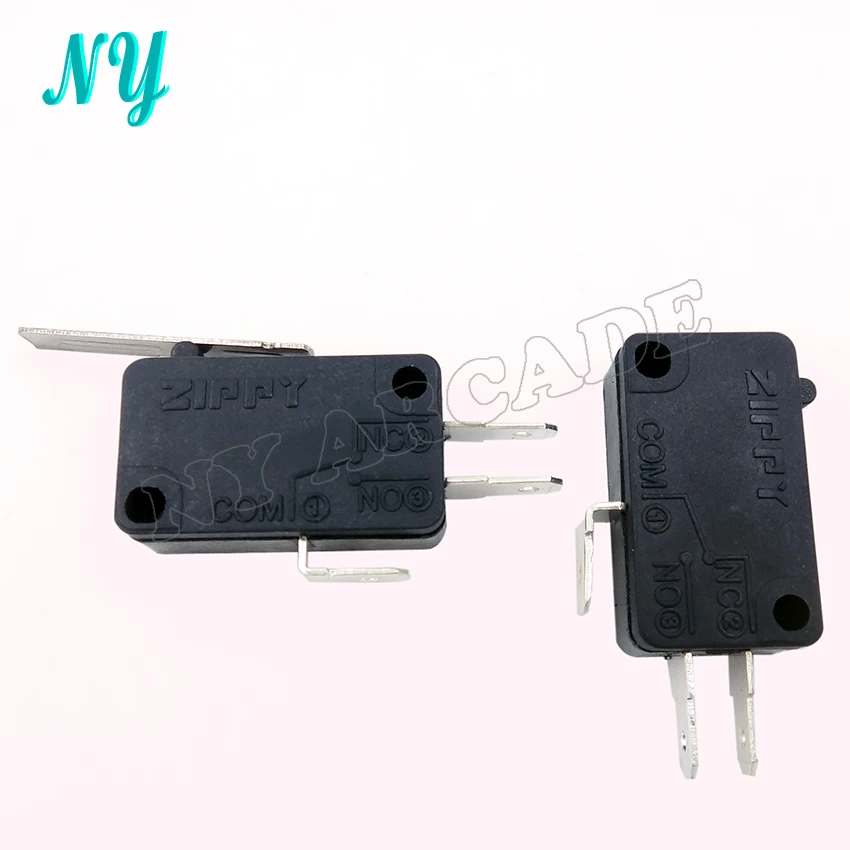 10pcs/lot High Quality copy ZIPPY Micro switch for Arcade buttons/Joystick 3 Terminals for Acade Game Machine/Accessories/Parts
10pcs/lot High Quality copy ZIPPY Micro switch for Arcade buttons/Joystick 3 Terminals for Acade Game Machine/Accessories/Parts