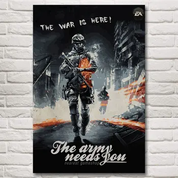 Battlefield Soldier Military Weapon Video Game Art Silk Poster Prints Home Wall Decor Painting 12x18 20x30 24x36 32x48 Inches
Battlefield Soldier Military Weapon Video Game Art Silk Poster Prints Home Wall Decor Painting 12x18 20x30 24x36 32x48 Inches