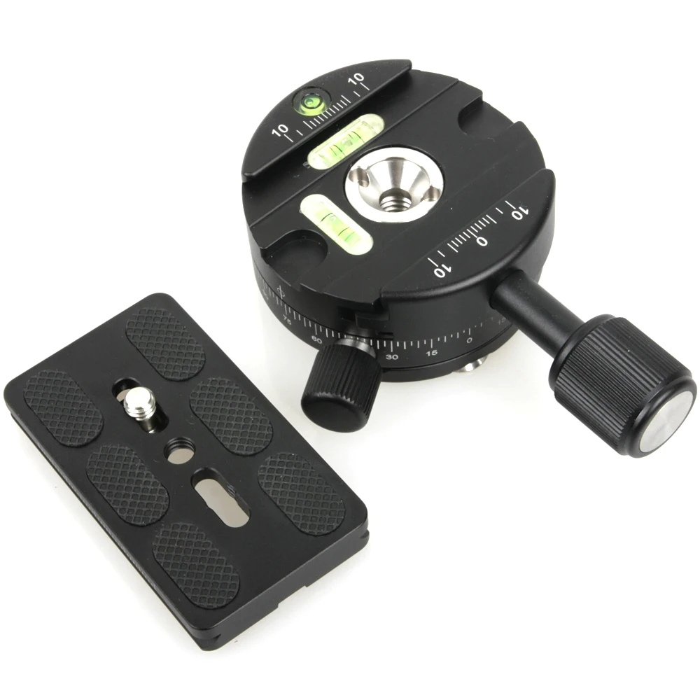 360 Degree Panoramic Panorama X64 Head Quick Release Plate For Camera Tripod Ball Head
360 Degree Panoramic Panorama X64 Head Quick Release Plate For Camera Tripod Ball Head