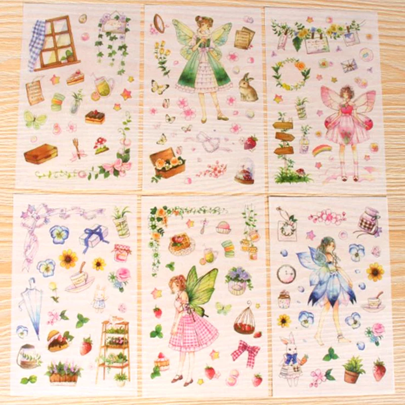 DOLLRYGA 6pcs DIY Stickers Children Stickers Toys Cartoon Animal Pattern Self-adhesive Transparent Decoration Pasting Mobile
DOLLRYGA 6pcs DIY Stickers Children Stickers Toys Cartoon Animal Pattern Self-adhesive Transparent Decoration Pasting Mobile