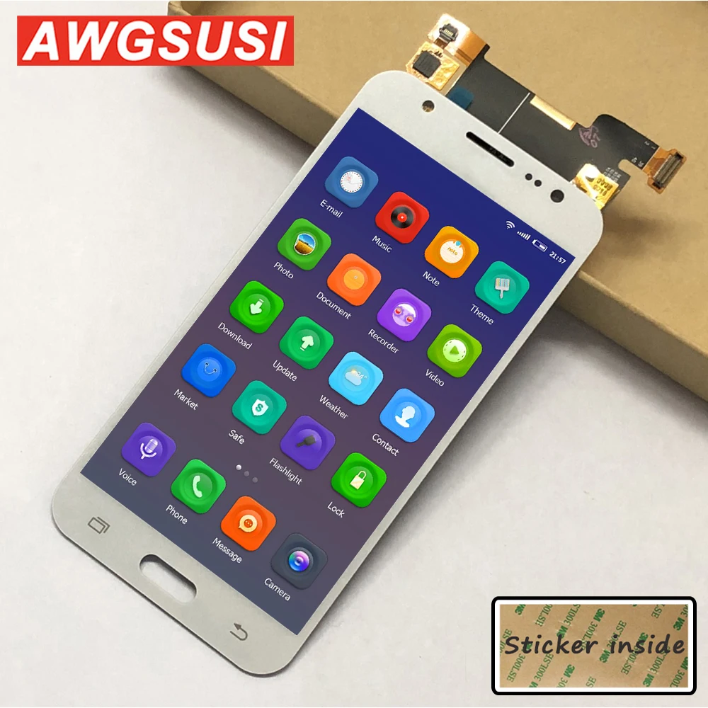 for SAMSUNG Galaxy J5 2015 LCD J500 J500H J500FN J500F J500M Full LCD Display Panel Screen Touch Digitizer Sensor Assembly Frame
for SAMSUNG Galaxy J5 2015 LCD J500 J500H J500FN J500F J500M Full LCD Display Panel Screen Touch Digitizer Sensor Assembly Frame