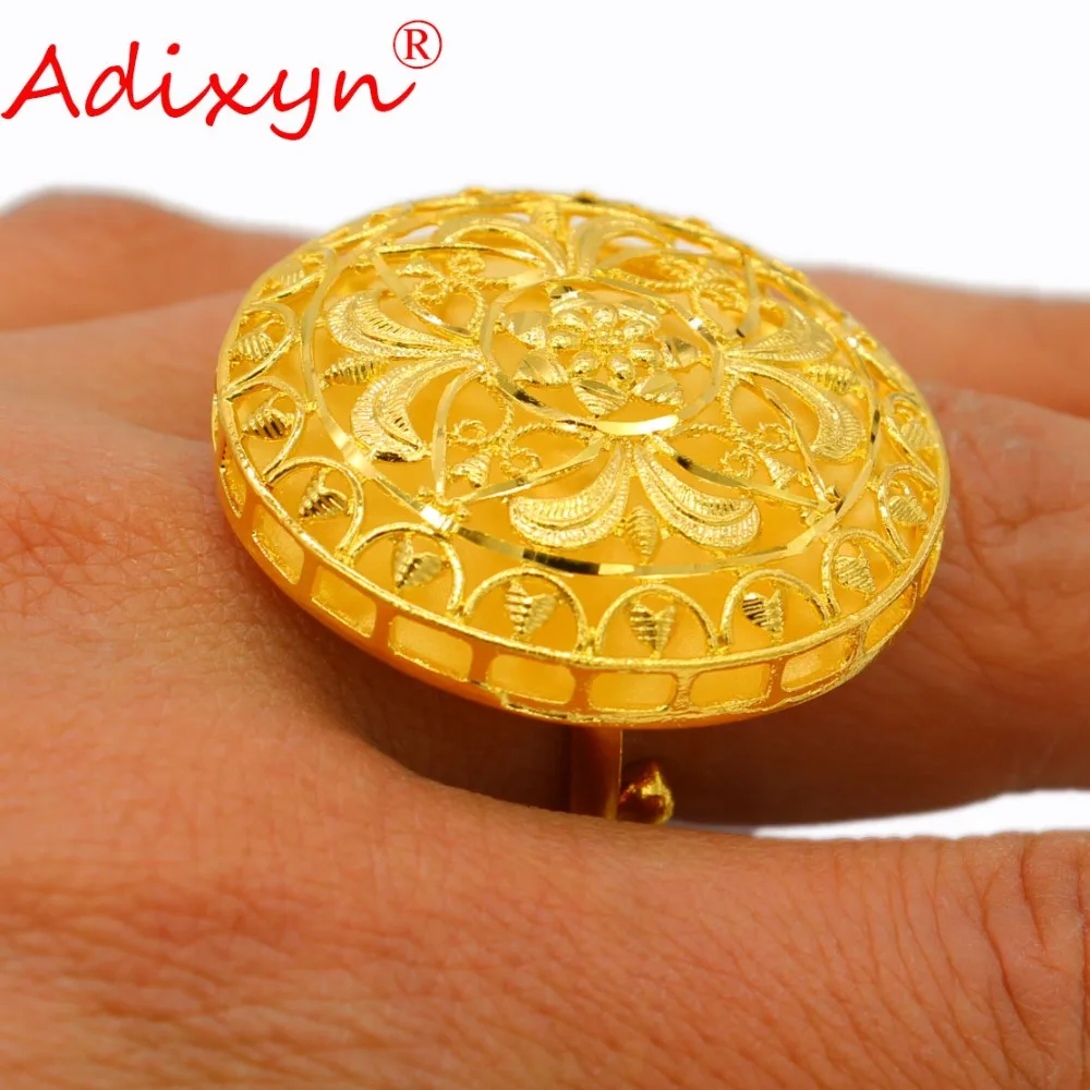 Adixyn Hollow Big Size Rings for Women/Girls Gold Color Trendy Party Wedding Jewelry N03058
Adixyn Hollow Big Size Rings for Women/Girls Gold Color Trendy Party Wedding Jewelry N03058
