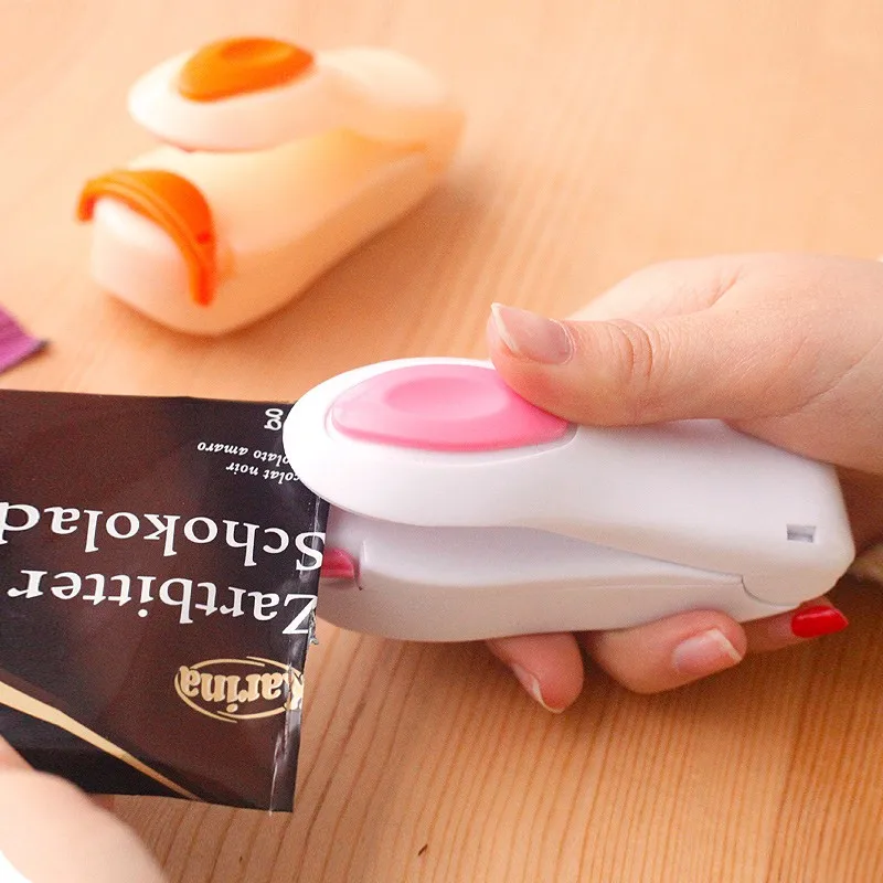 Useful Mini Heat Sealing Machine Plastic Bag Impluse Sealer Handheld Tool Kit
Useful Mini Heat Sealing Machine Plastic Bag Impluse Sealer Handheld Tool Kit