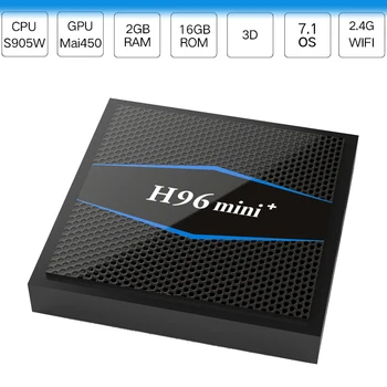 Newest Boxes Smart TV Box Android 7.1 Amlogic S905W Quad Core 2GB 16GB 4K Media Player 2.4G Wifi H96Mini+ Android7.1 Set Top Box
Newest Boxes Smart TV Box Android 7.1 Amlogic S905W Quad Core 2GB 16GB 4K Media Player 2.4G Wifi H96Mini+ Android7.1 Set Top Box