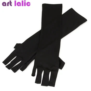 1 Pair UV Protection Glove Black UV Gel Nail Polish Gloves UV LED Lamp Nail Dryer Light Radiation Protective Nail Art Tool
1 Pair UV Protection Glove Black UV Gel Nail Polish Gloves UV LED Lamp Nail Dryer Light Radiation Protective Nail Art Tool