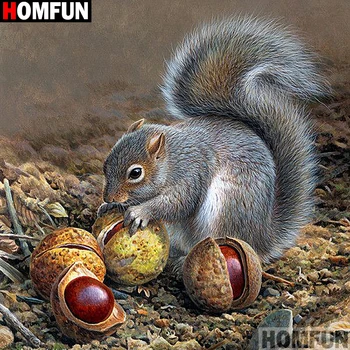 HOMFUN Full Square/Round Drill 5D DIY Diamond Painting "Animal hamster" 3D Embroidery Cross Stitch 5D Decor A13505
HOMFUN Full Square/Round Drill 5D DIY Diamond Painting "Animal hamster" 3D Embroidery Cross Stitch 5D Decor A13505