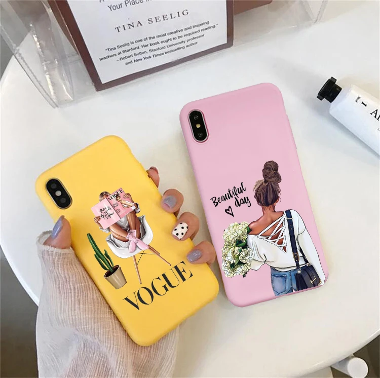 VOGUE Queen Princess Girl Female boss coffee Soft Silicone TPU phone Case For iPhone 5S SE 6 6sPlus 7 8 Plus X XS XR XS MAX
VOGUE Queen Princess Girl Female boss coffee Soft Silicone TPU phone Case For iPhone 5S SE 6 6sPlus 7 8 Plus X XS XR XS MAX