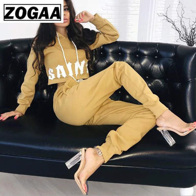 2 Pieces Women Set Letter Print Sexy Outfits for Women Skinny Tracksuit Sporty Wear Casual Women Outfits 2019 ZOGAA
2 Pieces Women Set Letter Print Sexy Outfits for Women Skinny Tracksuit Sporty Wear Casual Women Outfits 2019 ZOGAA