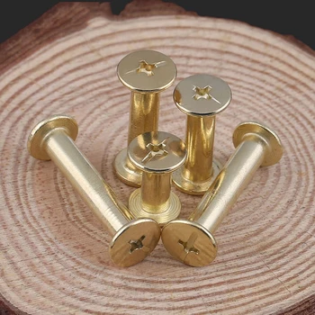 M5 Copper Rivets Child, Album Binding Screws, Books Nails, Books Docking Screws M5*6/8/10/12-100
M5 Copper Rivets Child, Album Binding Screws, Books Nails, Books Docking Screws M5*6/8/10/12-100