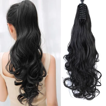 Synthetic Claw on Ponytail Clip in Pony Tail Hair Extensions one Piece curly Style Hairpiece Black Brown Blonde SHANGKE
Synthetic Claw on Ponytail Clip in Pony Tail Hair Extensions one Piece curly Style Hairpiece Black Brown Blonde SHANGKE