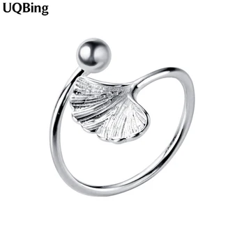 925 Sterling Silver Ginkgo Biloba Rings Retro Ring 100% 925 Sterling Silver Ring Women Jewelry 2019
925 Sterling Silver Ginkgo Biloba Rings Retro Ring 100% 925 Sterling Silver Ring Women Jewelry 2019