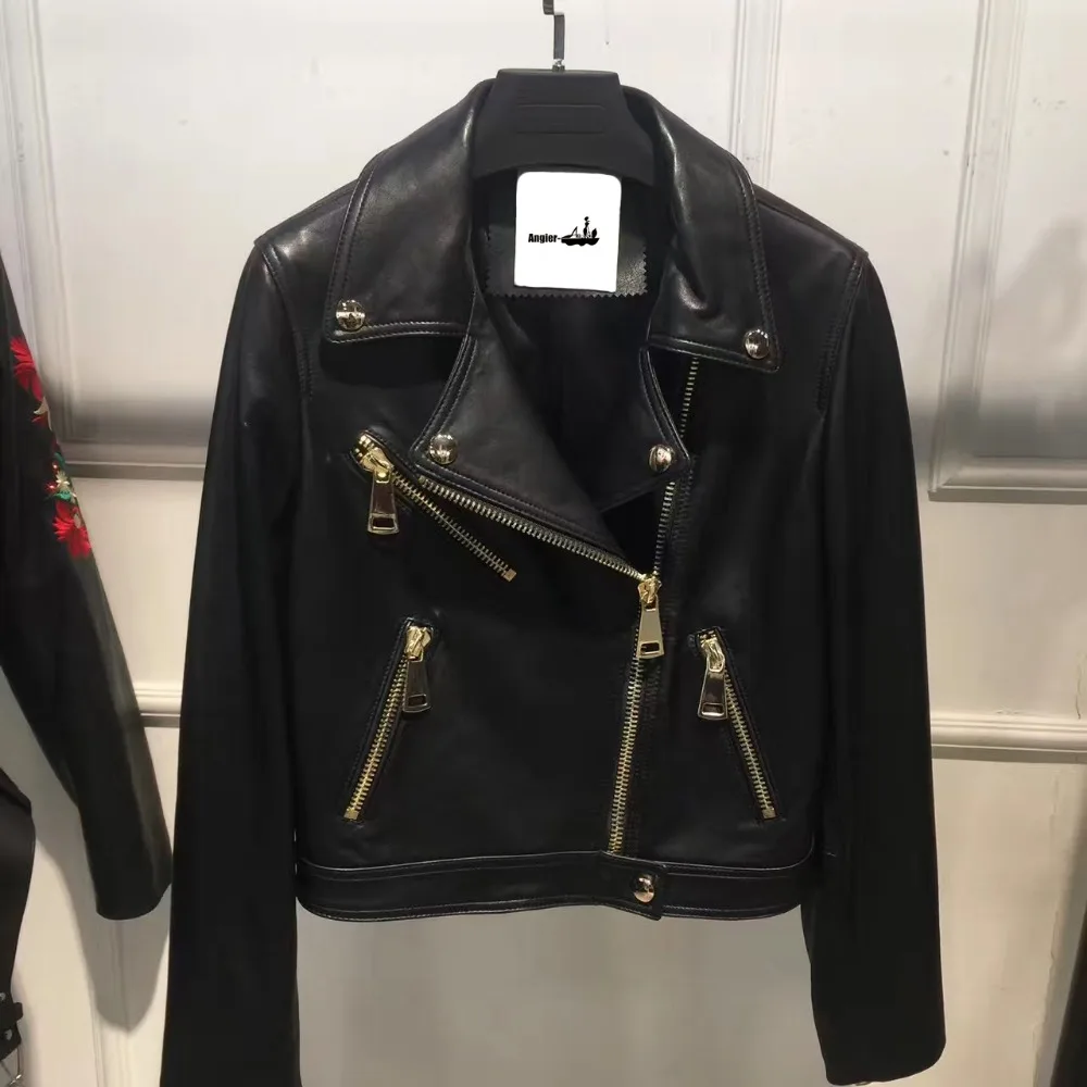 lady genuine sheep leather jacket high quality real sheep leather blazer plus size 5XL
lady genuine sheep leather jacket high quality real sheep leather blazer plus size 5XL