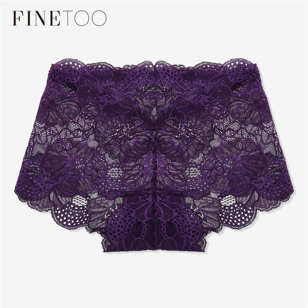 Sexy Lace Panties Mid-Rise Floral Boyshort Women Panty Breathable Fashion 7 Colors Briefs Transparent Underwear Lingerie |