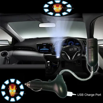 Iron Man Logo Car Cigarette Laser Projector Dome Roof Lamp Ghost Shadow Decorative Atmosphere LED Light #B1121
Iron Man Logo Car Cigarette Laser Projector Dome Roof Lamp Ghost Shadow Decorative Atmosphere LED Light #B1121