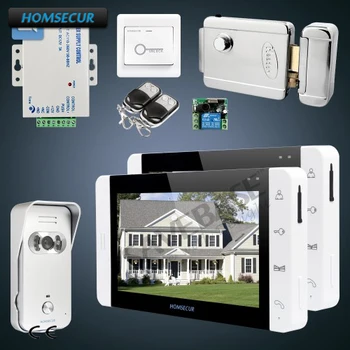 HOMSECUR 7inch Hands-free Wired Video Door Entry Phone Call System with Touch Button Monitor+Dual-way Intercom
HOMSECUR 7inch Hands-free Wired Video Door Entry Phone Call System with Touch Button Monitor+Dual-way Intercom