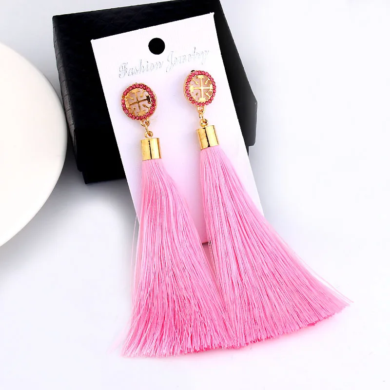 Europe And America Creative Tassel Earring Women Simple Long Pendant Earring New Hot Luxury Earrings Wholesale Jewelry Gift
Europe And America Creative Tassel Earring Women Simple Long Pendant Earring New Hot Luxury Earrings Wholesale Jewelry Gift
