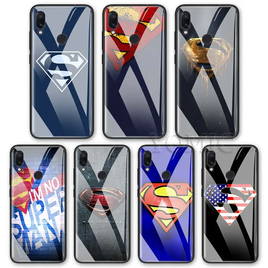 Tempered Glass Case for Xiaomi Redmi 7 Note 6 7 Pro K20 K20 Pro Cases Superman Logo Glass Phone Cover
Tempered Glass Case for Xiaomi Redmi 7 Note 6 7 Pro K20 K20 Pro Cases Superman Logo Glass Phone Cover