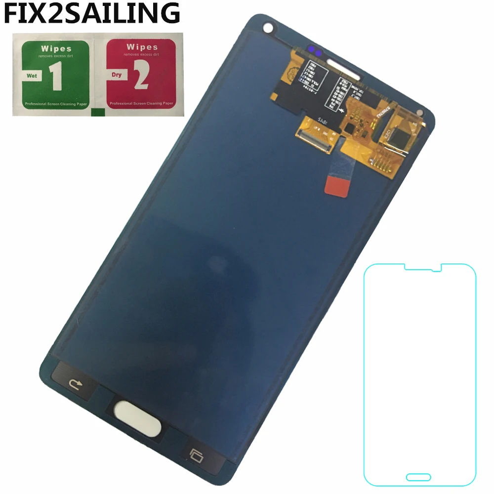 LCDs N910 For Samsung Galaxy Note 4 Note4 N910 N910C N910A N910F N910H Super LCD Display Touch Screen Digitizer Replacement
LCDs N910 For Samsung Galaxy Note 4 Note4 N910 N910C N910A N910F N910H Super LCD Display Touch Screen Digitizer Replacement