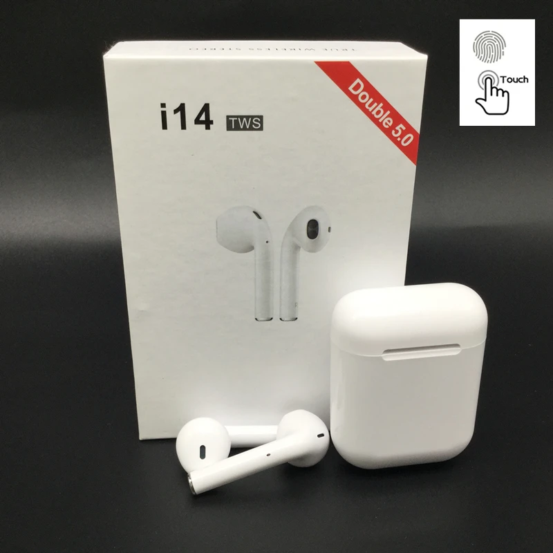 i14 Tws Wireless Bluetooth 5.0 Touch Control Earphones Mini Earbuds Headsets For Iphone Samsung Xiaomi Huawei LG Earphones
i14 Tws Wireless Bluetooth 5.0 Touch Control Earphones Mini Earbuds Headsets For Iphone Samsung Xiaomi Huawei LG Earphones