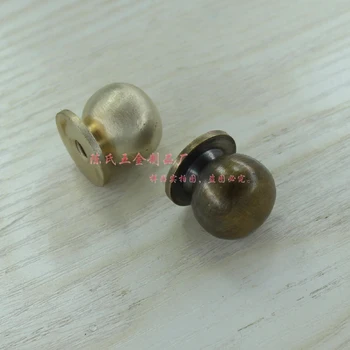 10Pcs Modern Chinese antique copper handle simple solid drawer small handle round bead solid brass handles
10Pcs Modern Chinese antique copper handle simple solid drawer small handle round bead solid brass handles