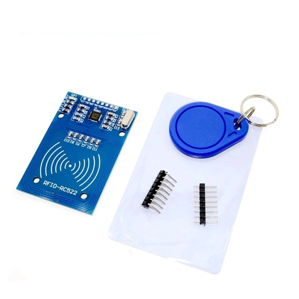 MFRC-522 RC-522 RC522 Antenna RFID IC Wireless Module For Arduino IC KEY SPI Writer Reader IC Card Proximity Module
MFRC-522 RC-522 RC522 Antenna RFID IC Wireless Module For Arduino IC KEY SPI Writer Reader IC Card Proximity Module