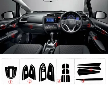 Car-Styling 3D Carbon Fiber Car Interior Center Console Color Change Molding Sticker Decals For RHD Honda Fit 2014-2017
Car-Styling 3D Carbon Fiber Car Interior Center Console Color Change Molding Sticker Decals For RHD Honda Fit 2014-2017